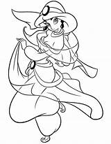 Coloring Jasmine Disney Princess Pages Colouring Printable Popular Print Library Clipart Coloringhome sketch template