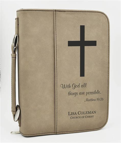custom bible cover holy bible cover  cross confirmation etsy