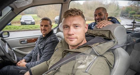 top gear host andrew flintoff hospitalized  filming carscoops