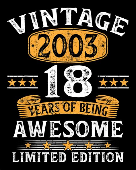 years  vintage  limited edition  birthday png etsy