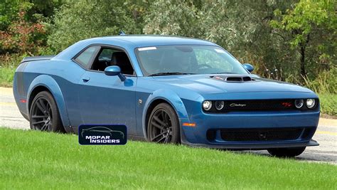 spotted  dodge challenger rt scat pack widebody shaker