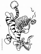 Easter Coloring Pages Tigger Winnie Pooh Egg Colouring Kids Print sketch template