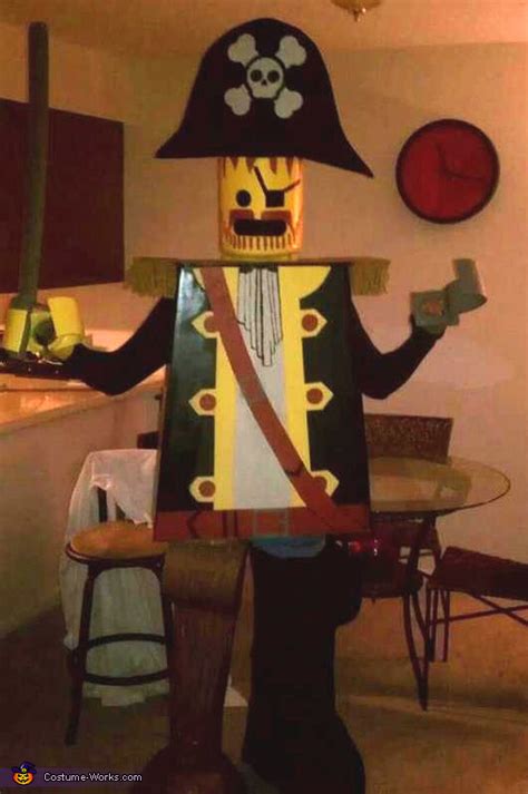 Homemade Lego Pirate Costume For Adults Diy Costumes