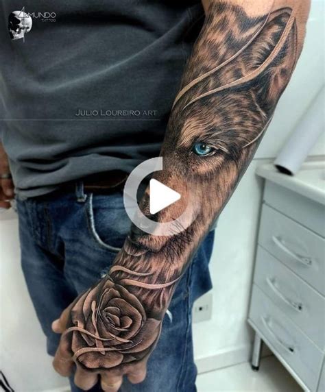 wolf tattoos 90927 wolf face tattoo with blue eyes pink