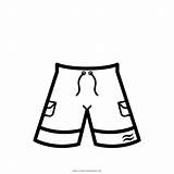 Pantalones Cortos Shorts Ultracoloringpages sketch template