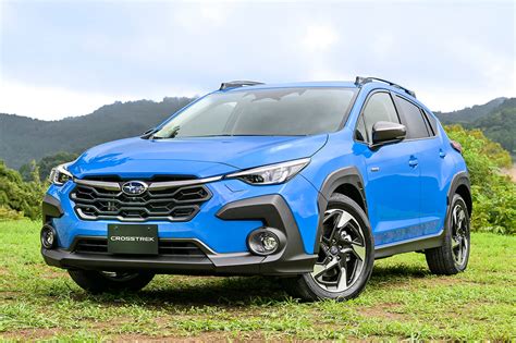 subaru crosstrek  edgy styling  hybrid power carbuzz