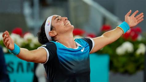 tunisian star ons jabeur creates history  clinching madrid open title tennis news sky sports