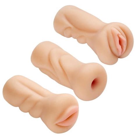 Cloud 9 Pleasure Pocket Strokers 3 Pack Sex Toys At Adult Empire