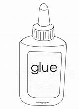 Glue Clker sketch template
