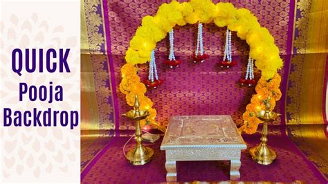 simple pooja decoration ideas  home house stories