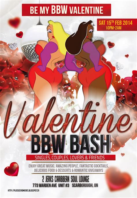 Bbw And Bbw Admirers Bbw Valentine Party