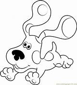 Clues Blue Coloring Pages Blues Puppy Coloringpages101 Color Kids sketch template