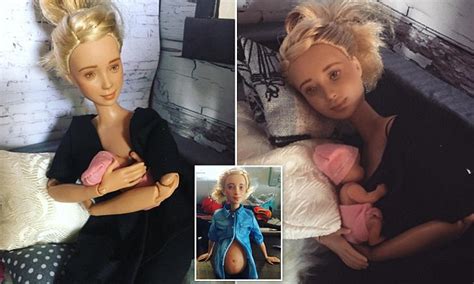 Mother Creates Breastfeeding Barbie Doll To Help To