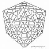 Geometry Mandala Tiled sketch template
