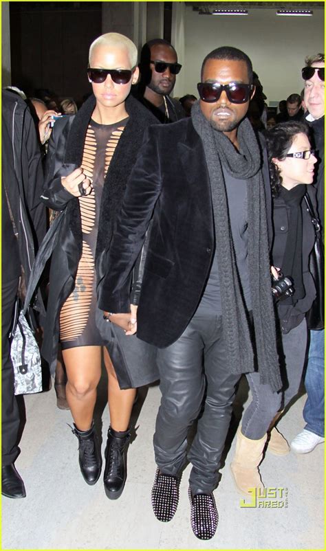 amber rose wears a barely there dress in paris photo 2410917 amber rose kanye west pictures