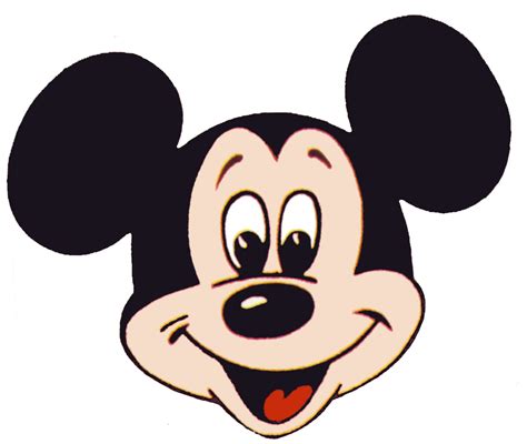 mickey mouse face image    clipartmag