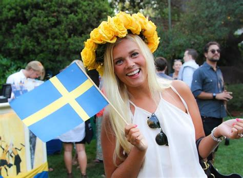 Swedish American Girl Sacc Swedish Midsummer Party 2