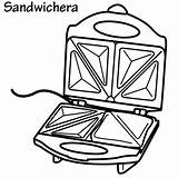 Objetos Electrodomesticos Sandwichera Sandwiches Muebles Aparatos Tecnologicos Maestra Preescolar Deseo Utililidad Aporta Pueda Dormitorio sketch template