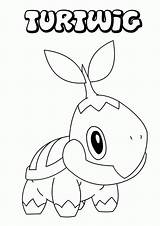 Piplup Turtwig sketch template