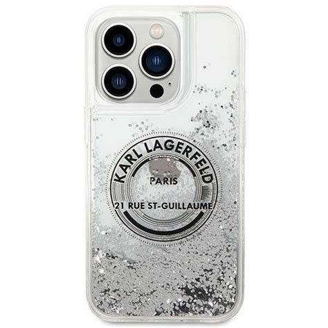 originalna maska karl lagerfeld liquid glitter za iphone  pro max