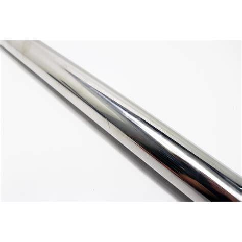 polished stainless steel exhaust tubing  feet  od