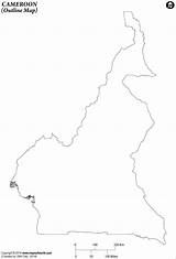 Cameroon Boundaries sketch template