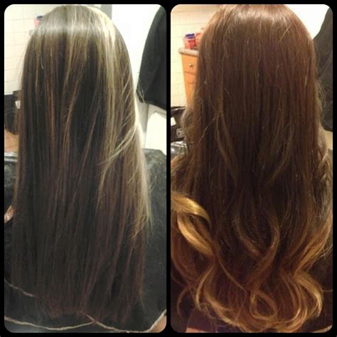 healthy hair is beautiful hair before and after