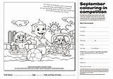 Colouring Competition Contest Showtech sketch template