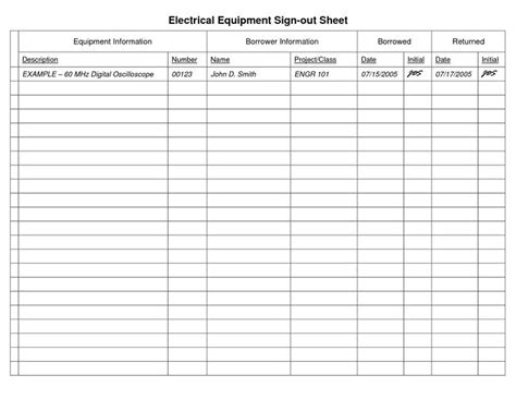 equipmentsignoutsheettemplate   sign  sheet sign