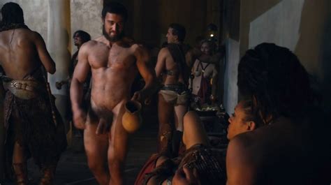fuck yeah this naked hunk james wells as totus in spartacus war of the damned daily squirt