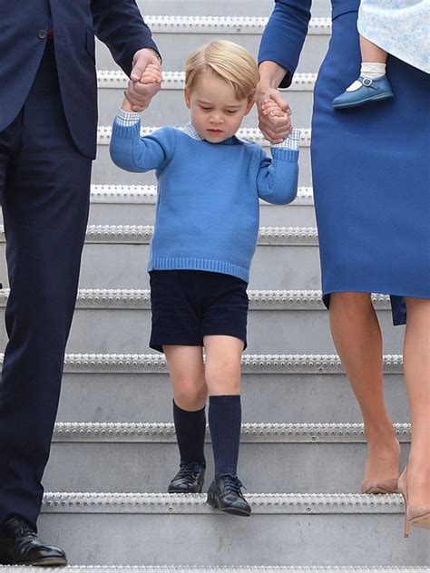 [pics] prince george on canada tour the outfit he wore for arrival — so cute hollywood life