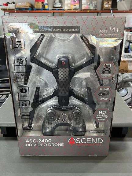 ascend asc  hd video drone compact  speed setting nw asset services
