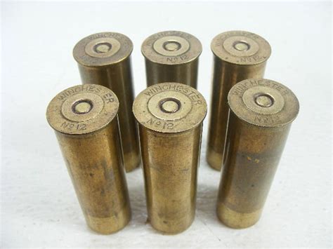 These Are Loaded Antique Winchester Brass Shotgun Shells In 12 Gauge