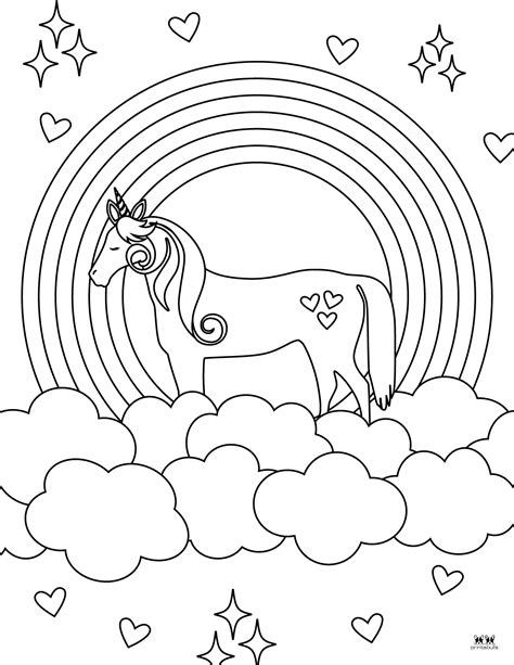 rainbow pages  preschool coloring pages