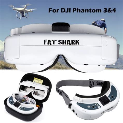 dji phantom  fatshark dominator hd fpv video goggles  glasses modular dji phantom