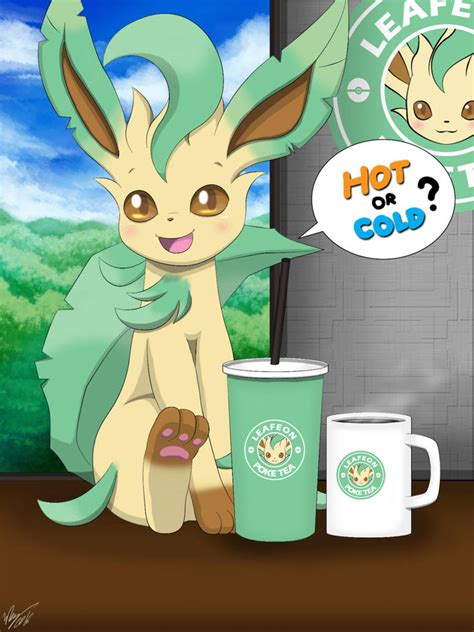Hot Or Cold Leafeon By Winick Lim On Deviantart