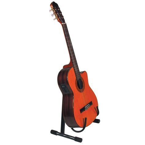 quiklok   frame acoustic guitar stand black  gearmusic