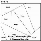 Crazy Quilt Block Pattern Pintangle Patterns Dropped Button Box sketch template