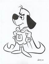Cartoon Underdog Cartoons 70s Characters Old School Classic Comicartfans Dog Under sketch template