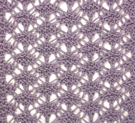 tunisian lace   versitle reversible stitch perfect