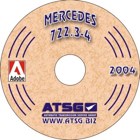 mercedes transmission atsg service rebuild overhaul manual