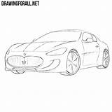 Draw Maserati Drawingforall sketch template