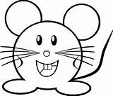 Coloring Mouse Pages Mice Sketch Template Computer Wecoloringpage Popular sketch template