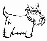 Dog Template Coloring Colouring Pages Scottie Drawing Templates Christmas Barton Clara Line Lab Printable Dogs Clipart Boxer Getcolorings Clipartmag Print sketch template