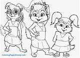 Alvin Coloring Chipmunks Pages Chipettes Halloween Town Kids Drawing Printable Getdrawings Color Brittany Print Character Getcolorings Lovely sketch template