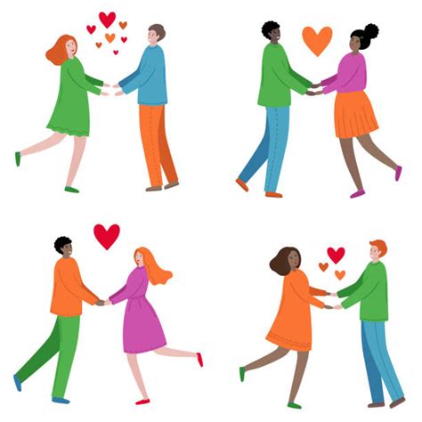 head and heart holding hands illustrations royalty free vector