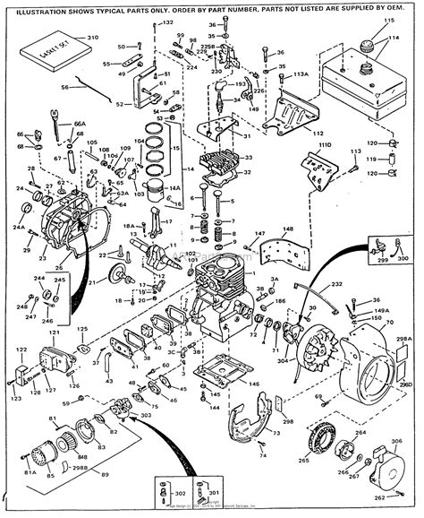 tecumseh hh  parts diagram  engine parts list