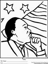 Luther Mlk sketch template