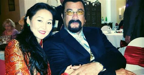 Steven Seagal And Wife Pictures