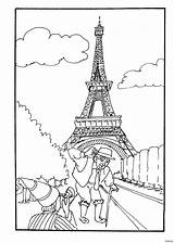 Eiffel Tower Coloring Drawing Pages Transparent Step France Easy French Silhouette Paris Simple Clipart Vector Getdrawings Popular Library sketch template